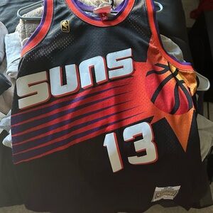 Mitchell & Ness Suns Jersey with Purple and Orange Accents